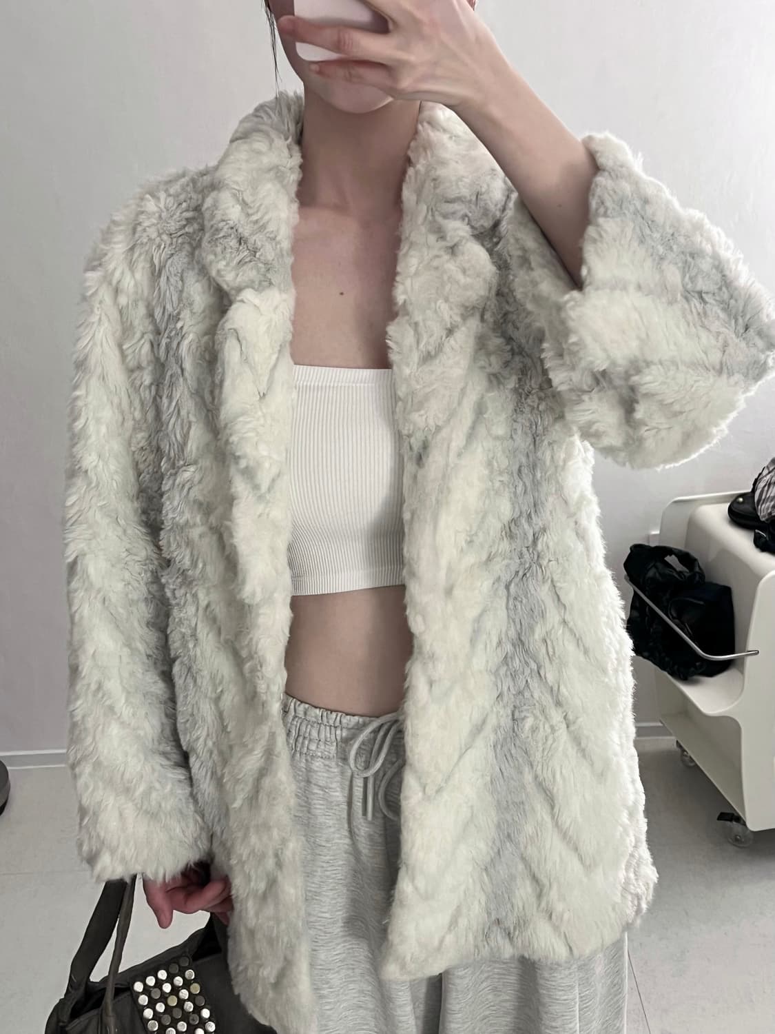 Mixed Fur Jacket 상품이미지2