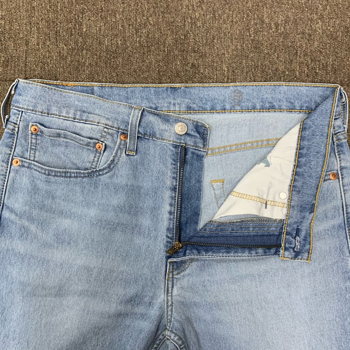 [36] 리바이스 505 리메이크 하프 데님팬츠 상품이미지4