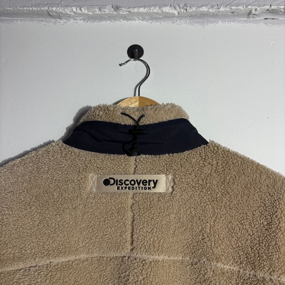 디스커버리 빈티지 베이지 보아 플리스 집업 자켓 (무료배송) 상품이미지6