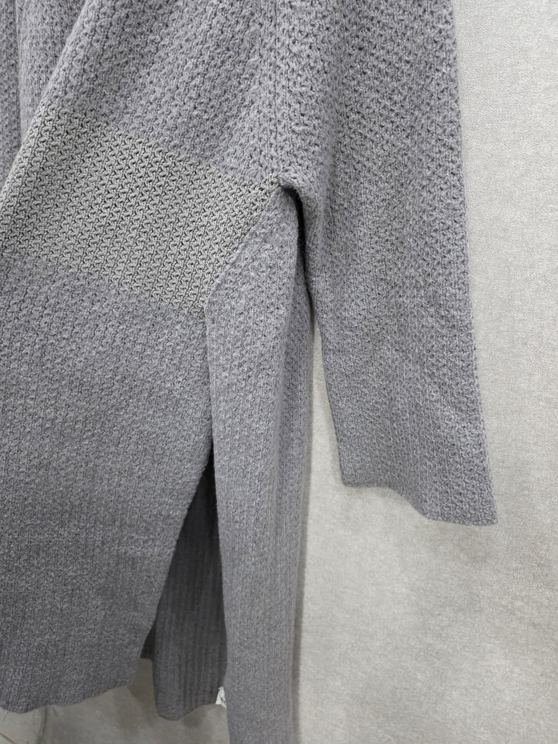 VOICE OF VOICES 알파카 니트 원피스 그레이컬러 (55~77) 상품이미지4