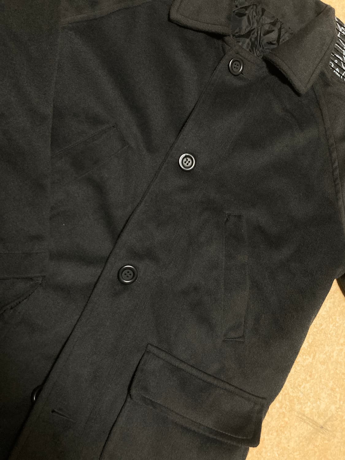 블랙 코트 상품이미지2