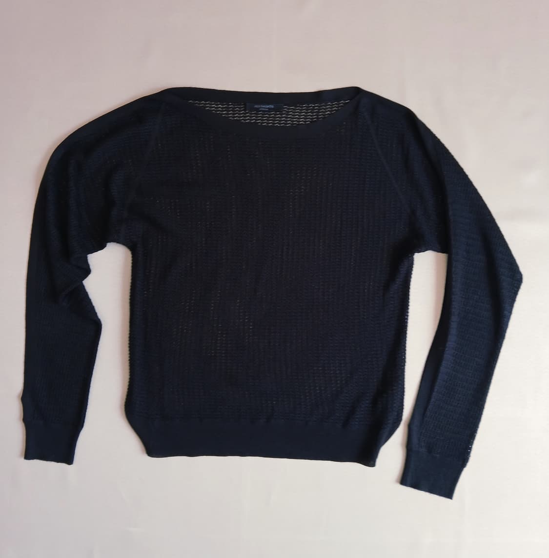 [Loose Fit] AllSaints ELLE 메쉬 오픈 숄더 니트 ( 상품이미지3