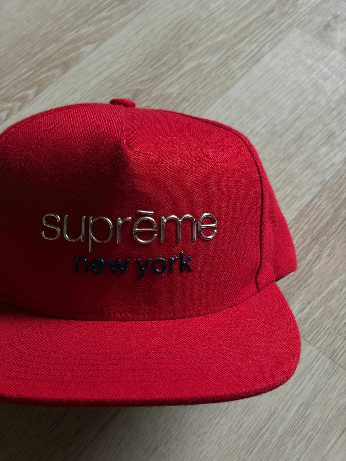 슈프림 크롬 로고 캡 새제품 상품이미지3