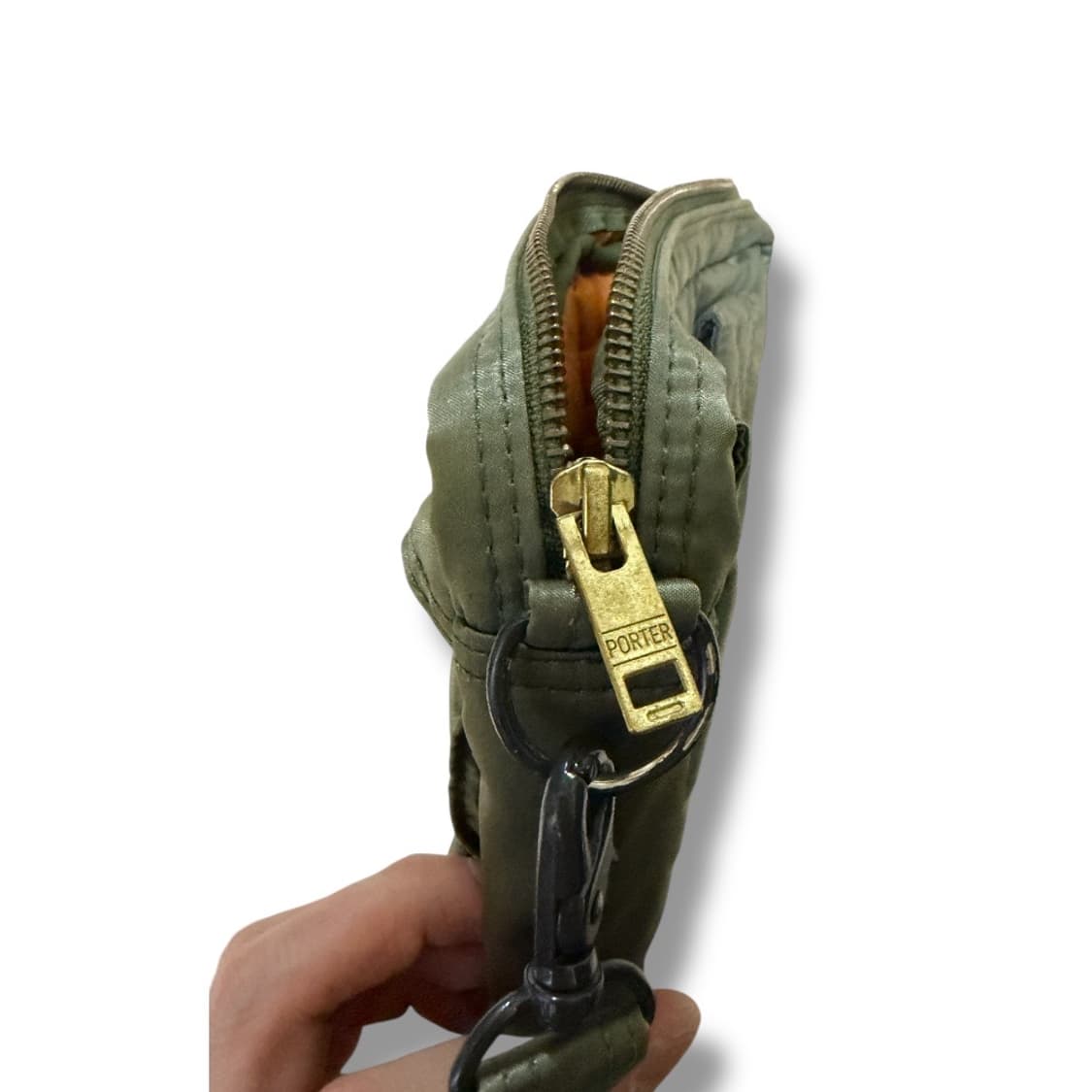 요시다포터 탱커 숄더백 세이지그린 (small size) 상품이미지7