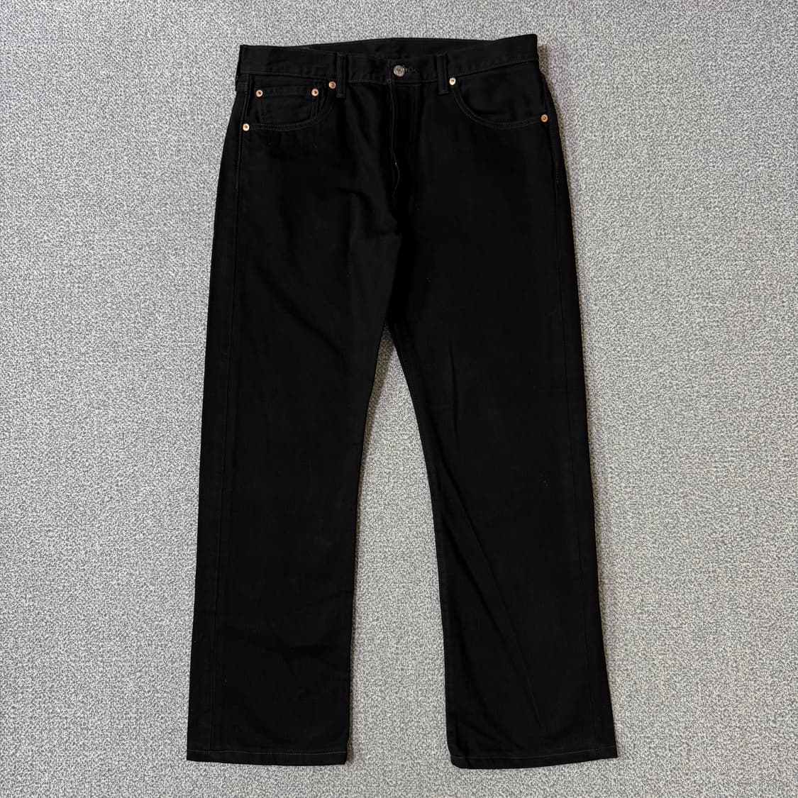 리바이스 501 검정 데님 34 상품이미지2