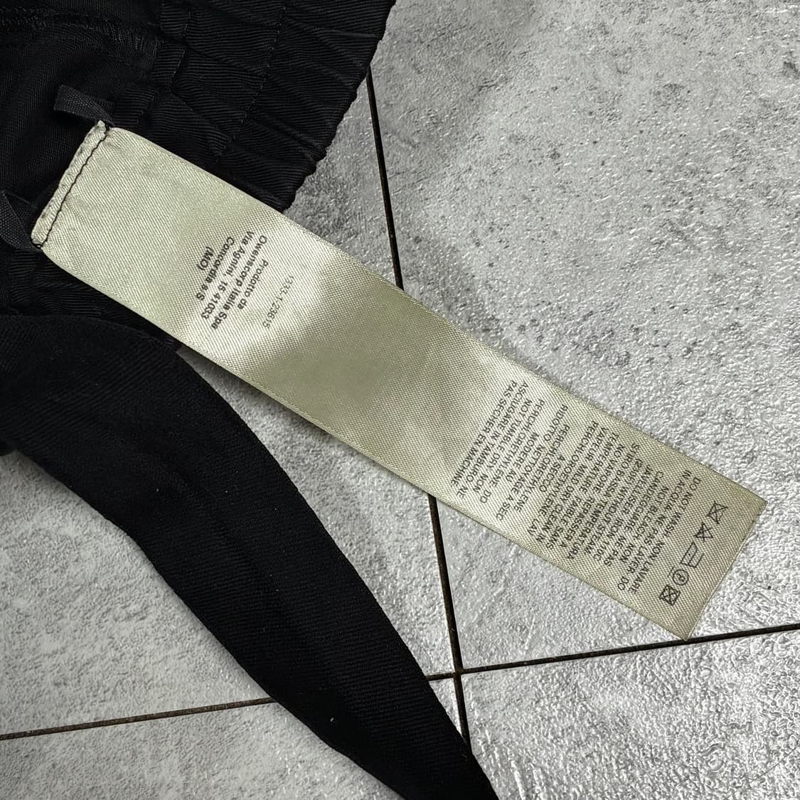 [L] 릭오웬스 다크쉐도우 와이드 크리치 카고 TW 태권도 팬츠 상품이미지7