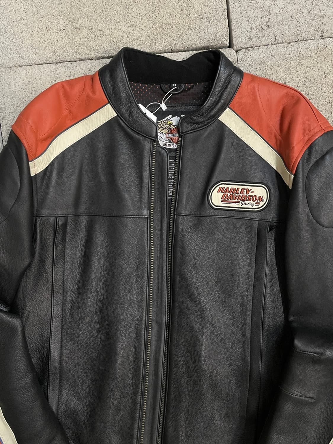 할리 데이비슨 바이커 레더 자켓 상품이미지2