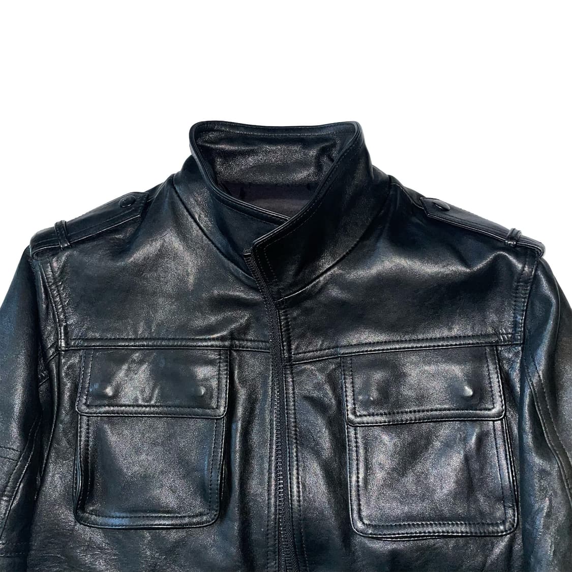 206 옴므 4포켓 레더 자켓 상품이미지2