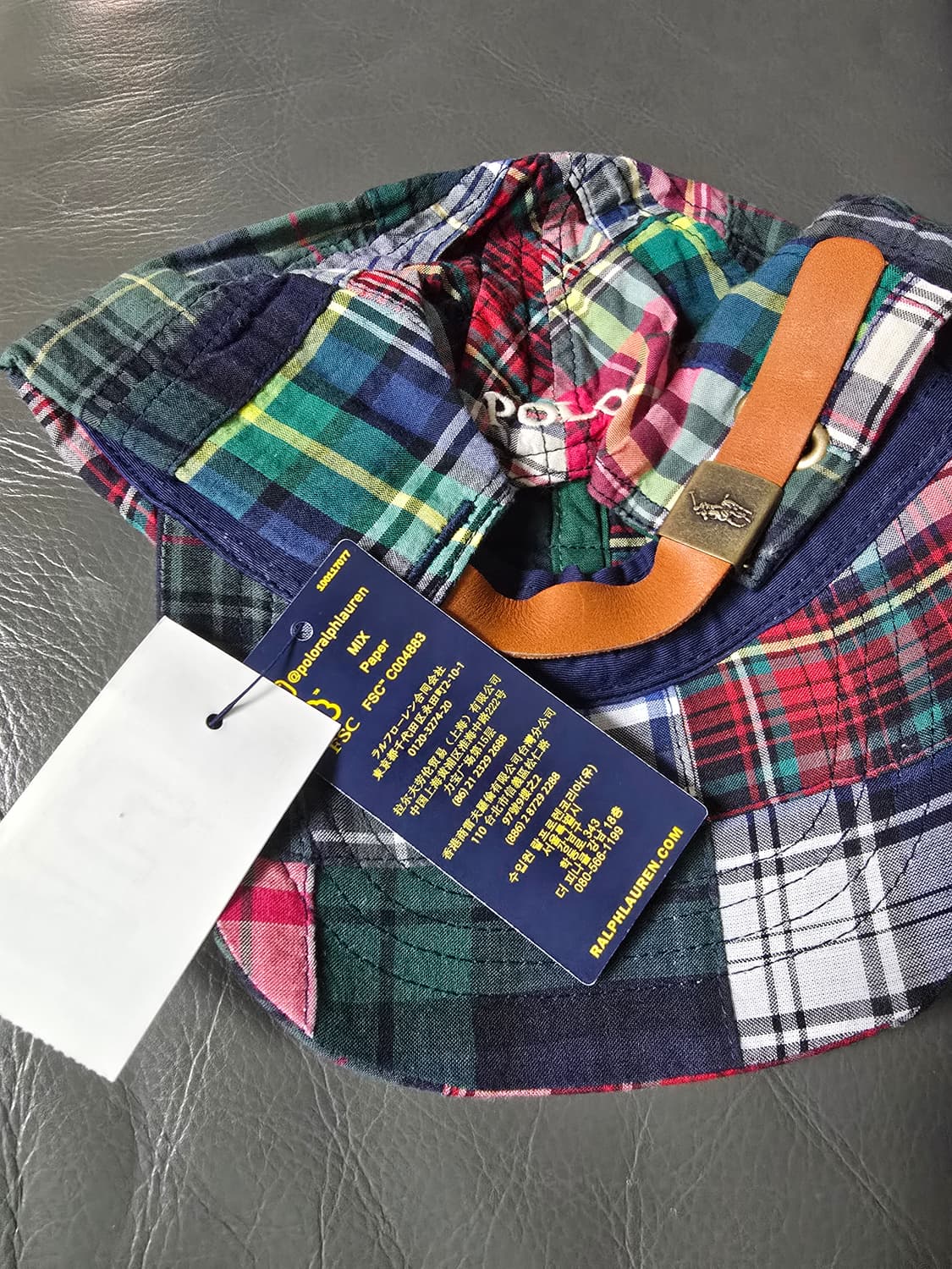 폴로 패치워크 볼캡 상품이미지3