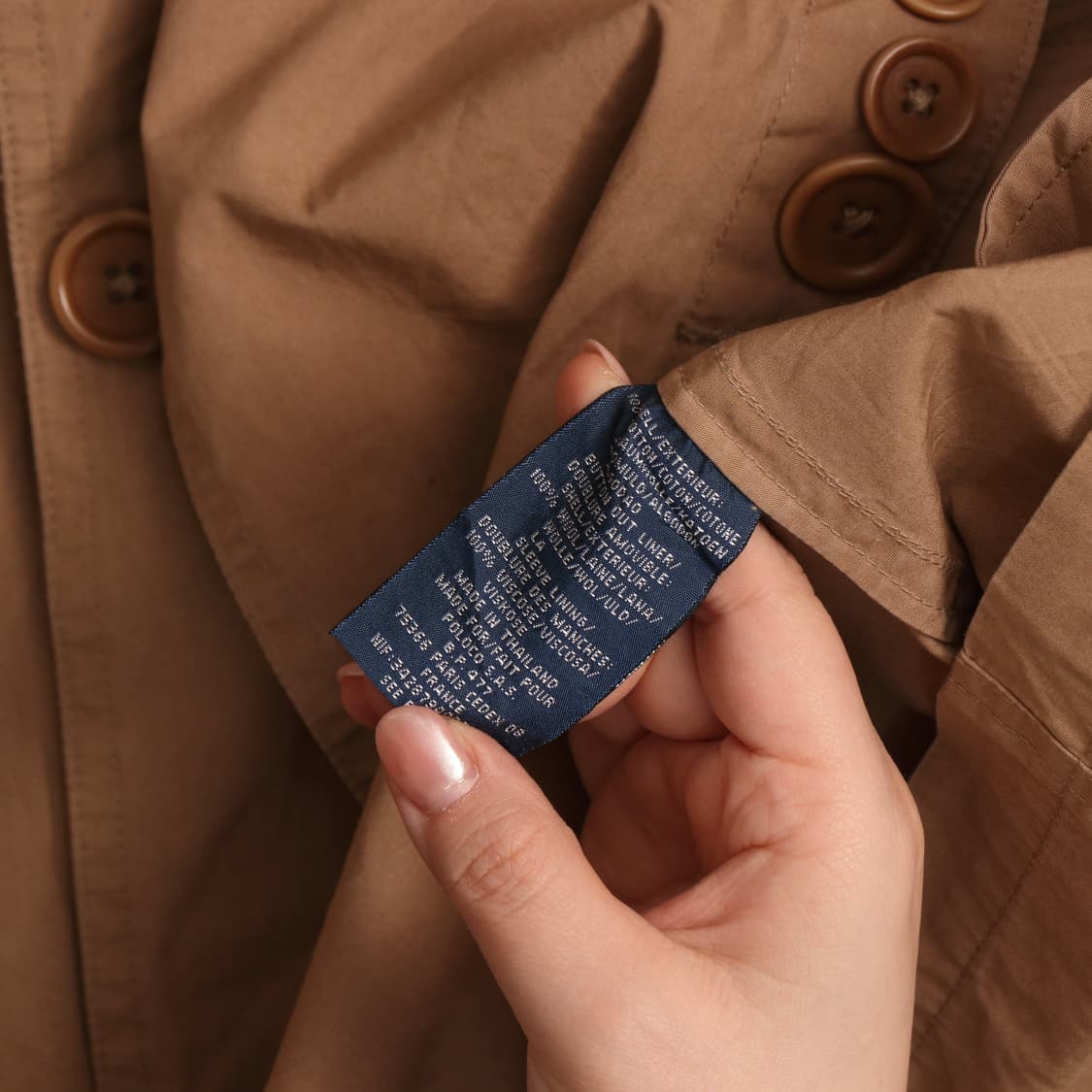 폴로 랄프로렌 코튼 더블 코트 A1837 상품이미지4