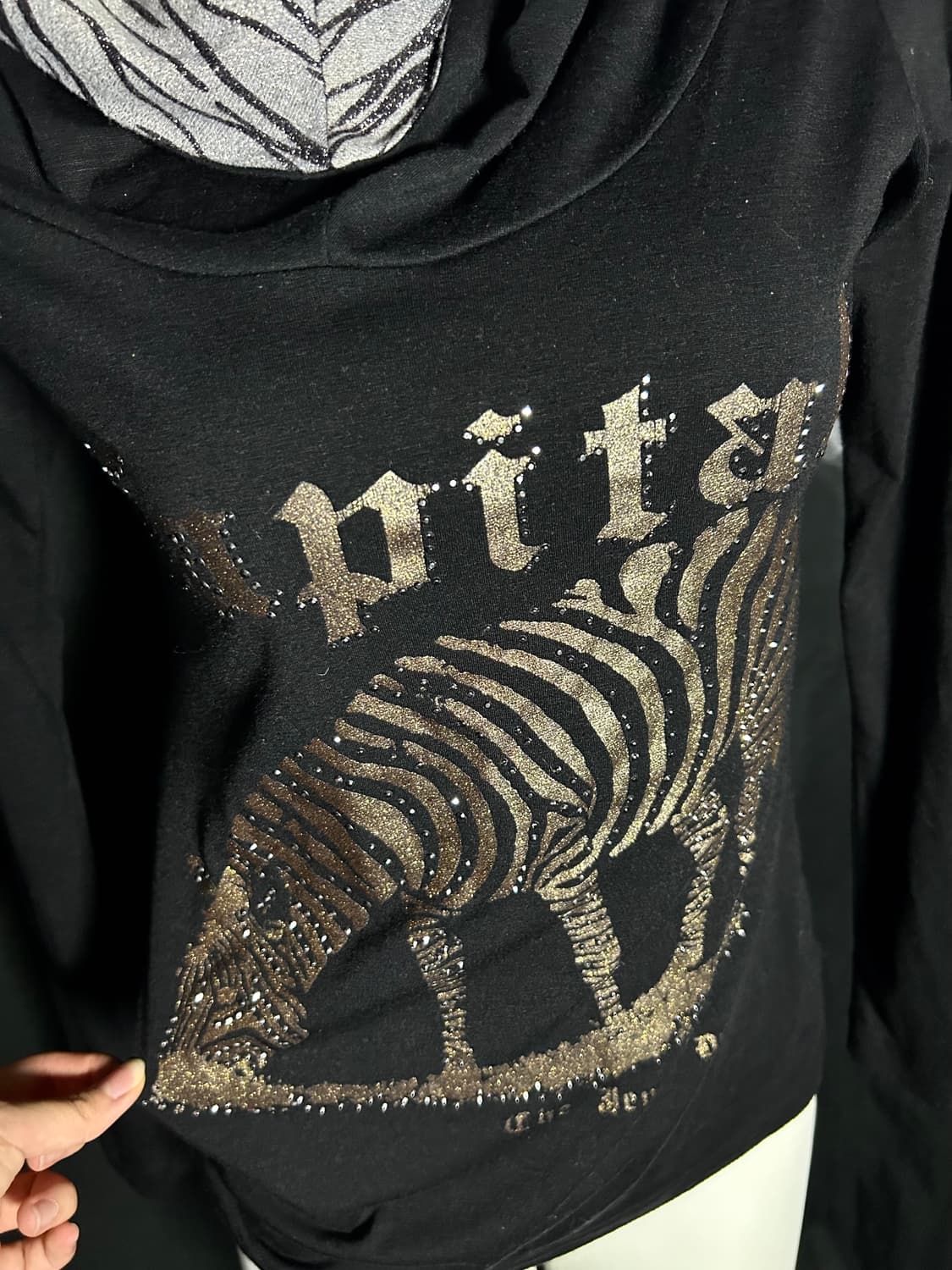 capital high neck hood sleeve 상품이미지2