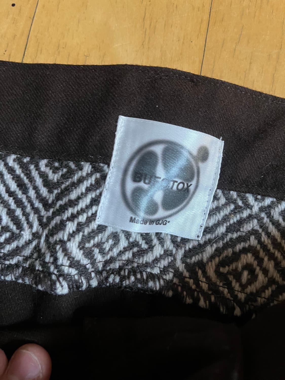 Bufotox 사이드 버튼 포인트 팬츠 브라운 M 상품이미지3