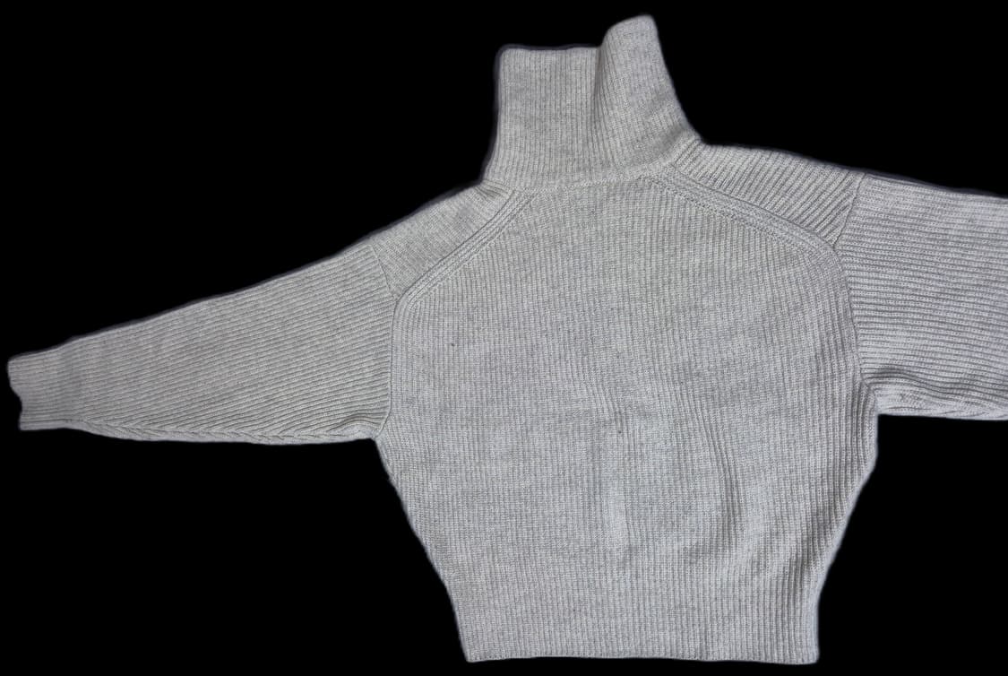 무신사스탠다드 램스울 니트 하프 집업 XS 상품이미지4