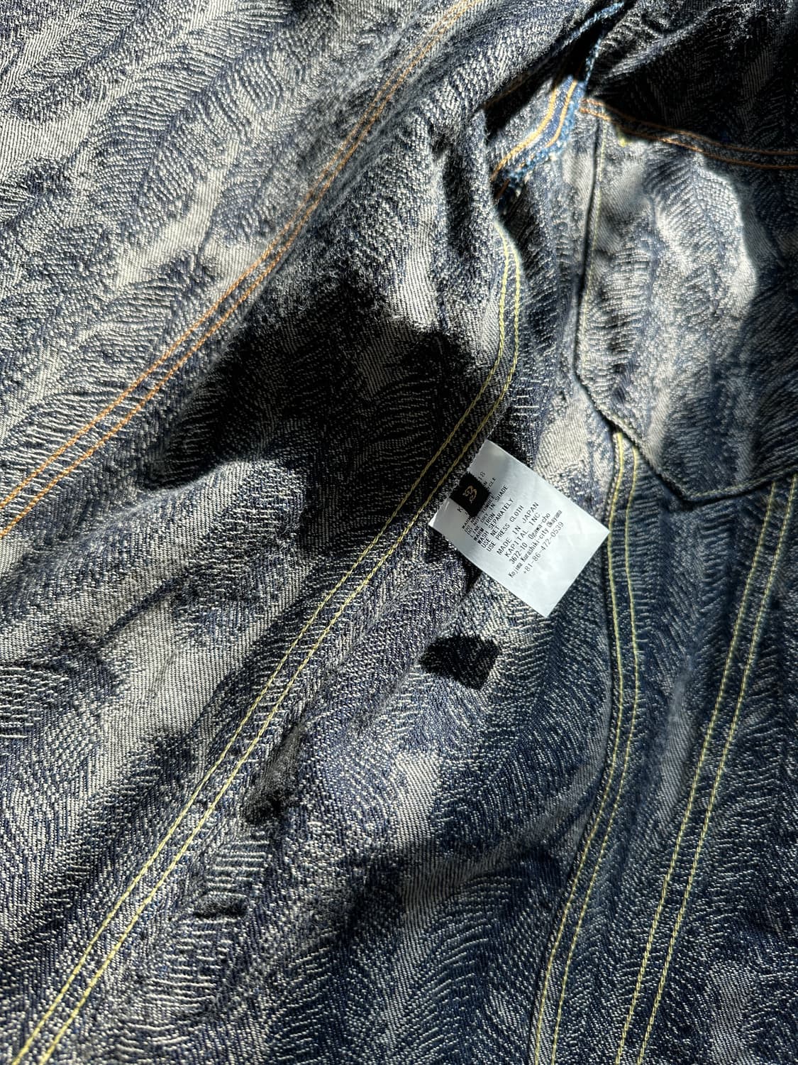 캐피탈 페더 데님자켓 상품이미지7