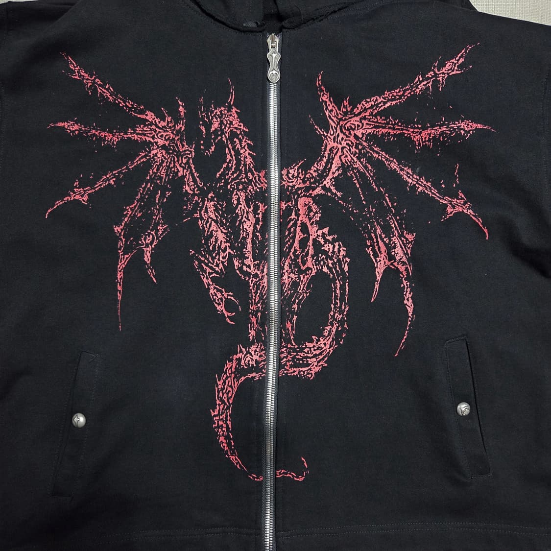 떠그클럽 드래곤 후드집업 2 상품이미지3