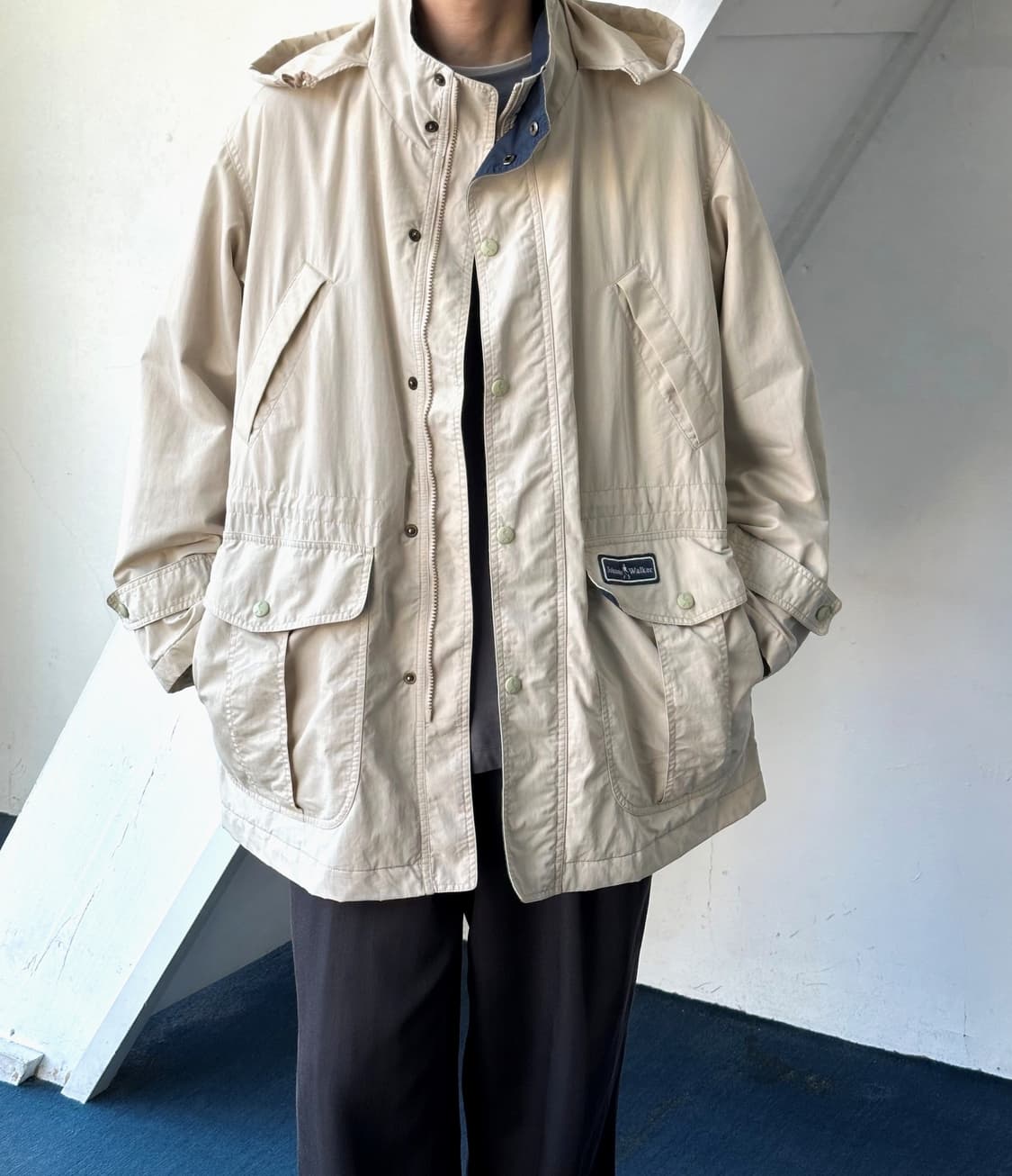 High count cotton nylon padded mil parka 상품이미지8