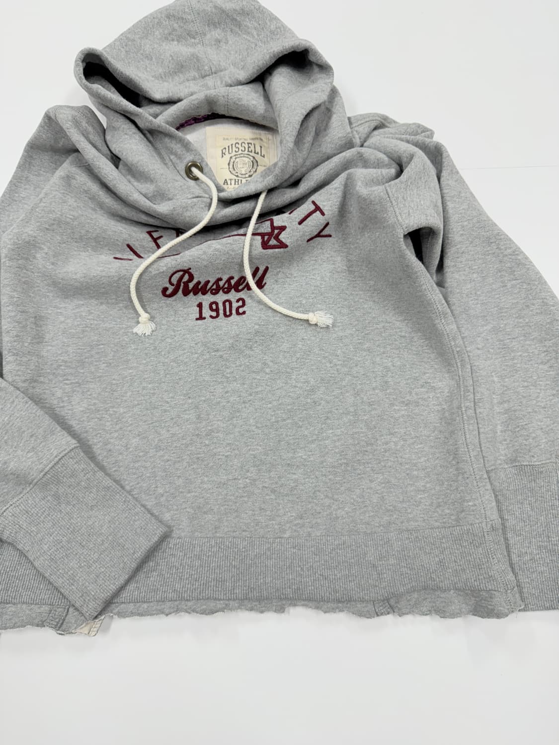 러셀 애슬레틱 빈티지 크롭 후디 상품이미지5