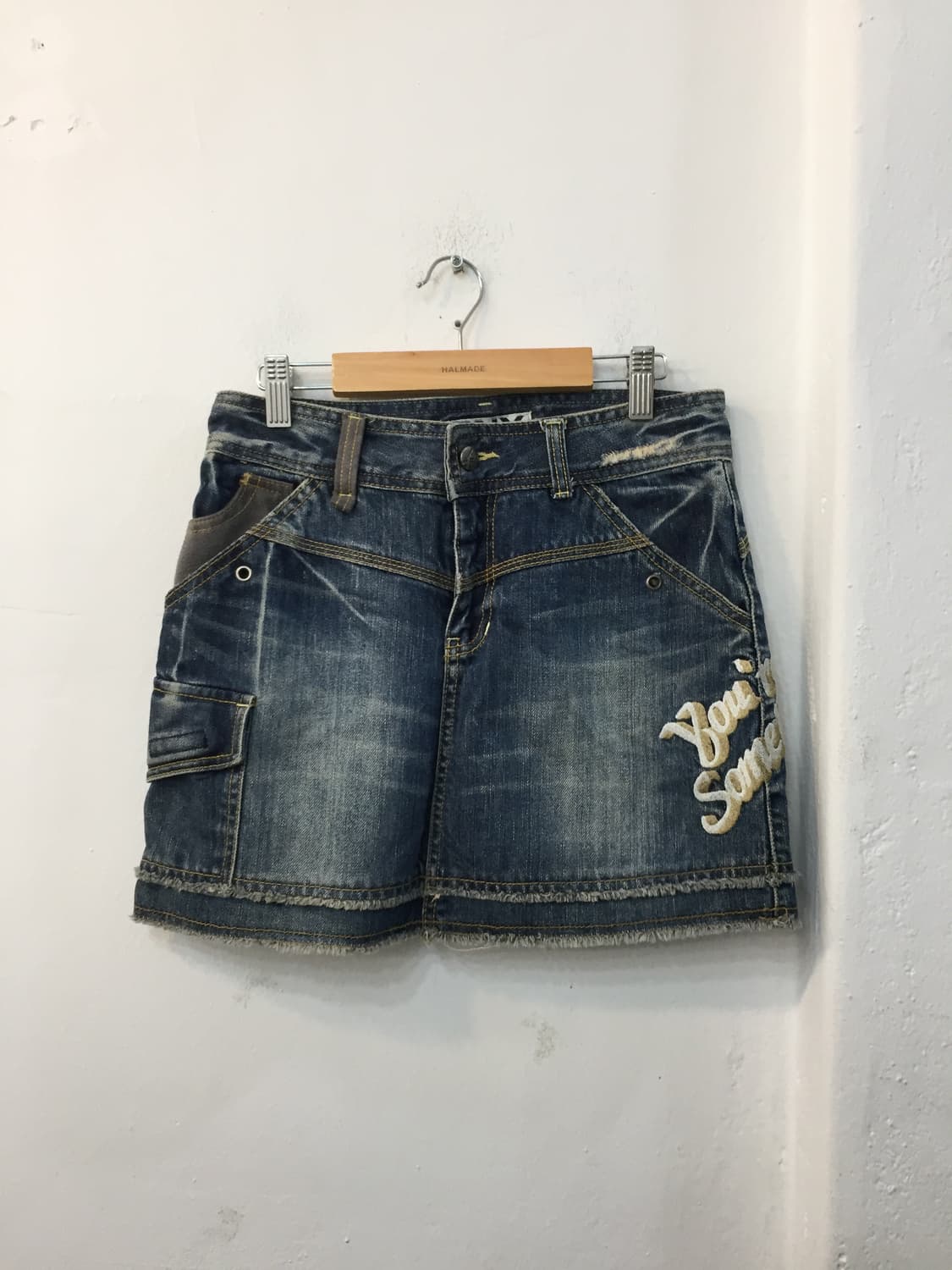 BNX 00's 워싱 데님 스커트 26 상품이미지4