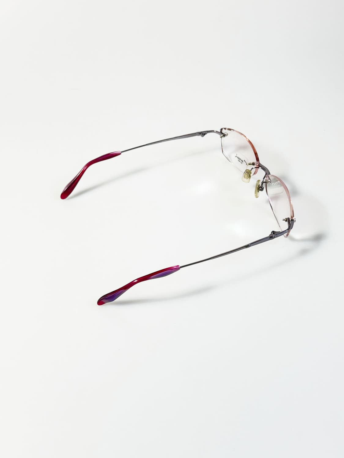 일본제 MATSURI 무테 오벌 티타늄 메탈 빈티지 안경 상품이미지4