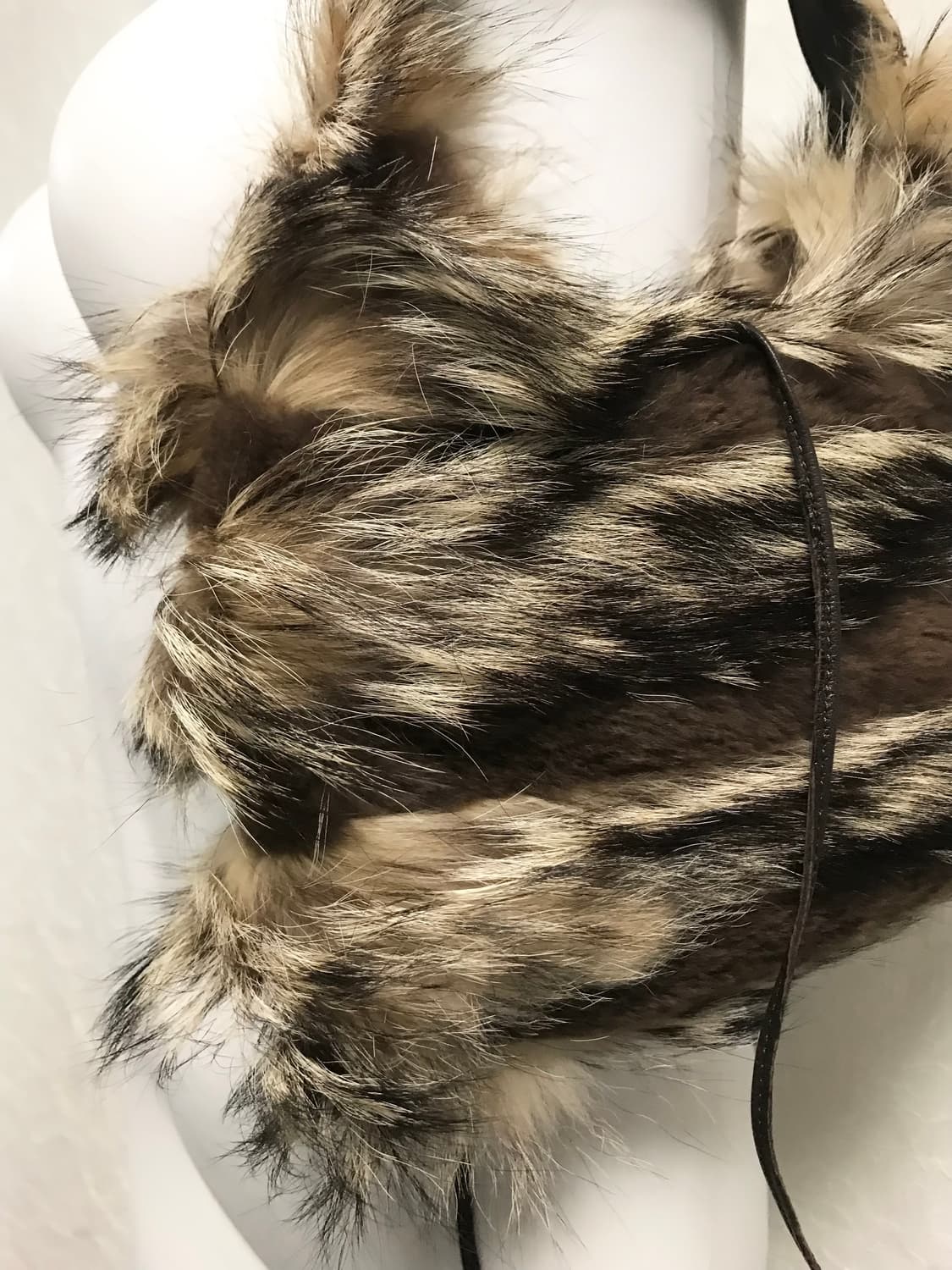 빈티지 00s y2k 라쿤퍼 숄더백 가방 상품이미지4