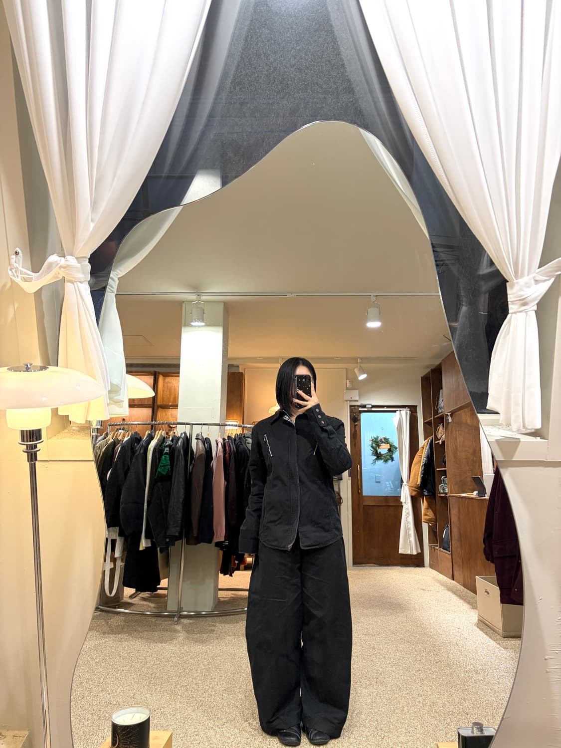 버버리 블랙라벨 멀티 지퍼 바이커 자켓 상품이미지2