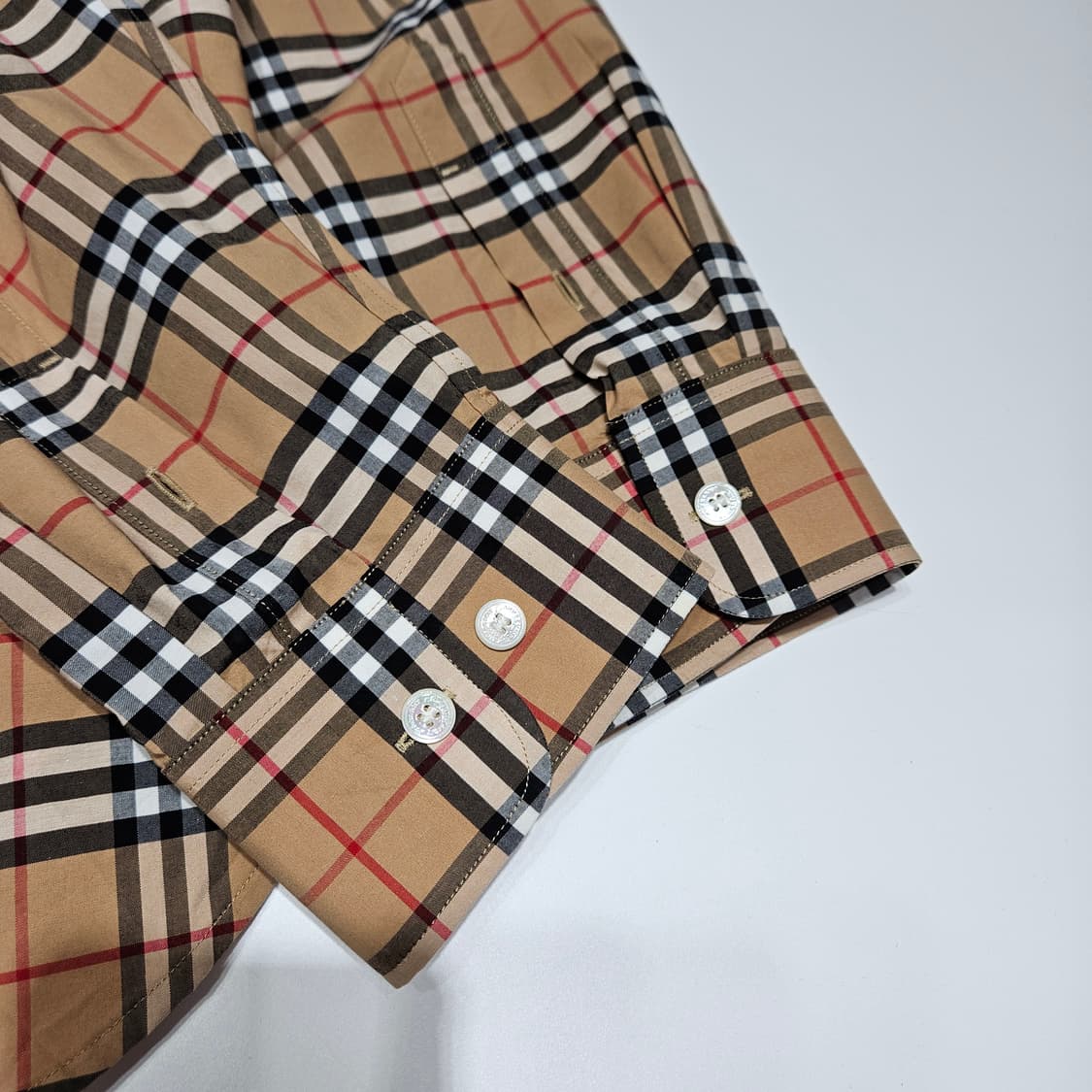 버버리 스몰 체크셔츠[XXL] 상품이미지5
