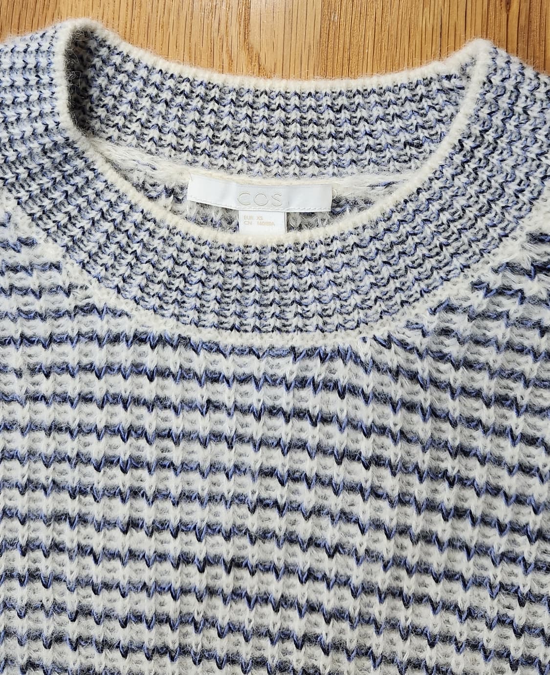 (새상품급)코스 알파카 울니트XS 상품이미지7