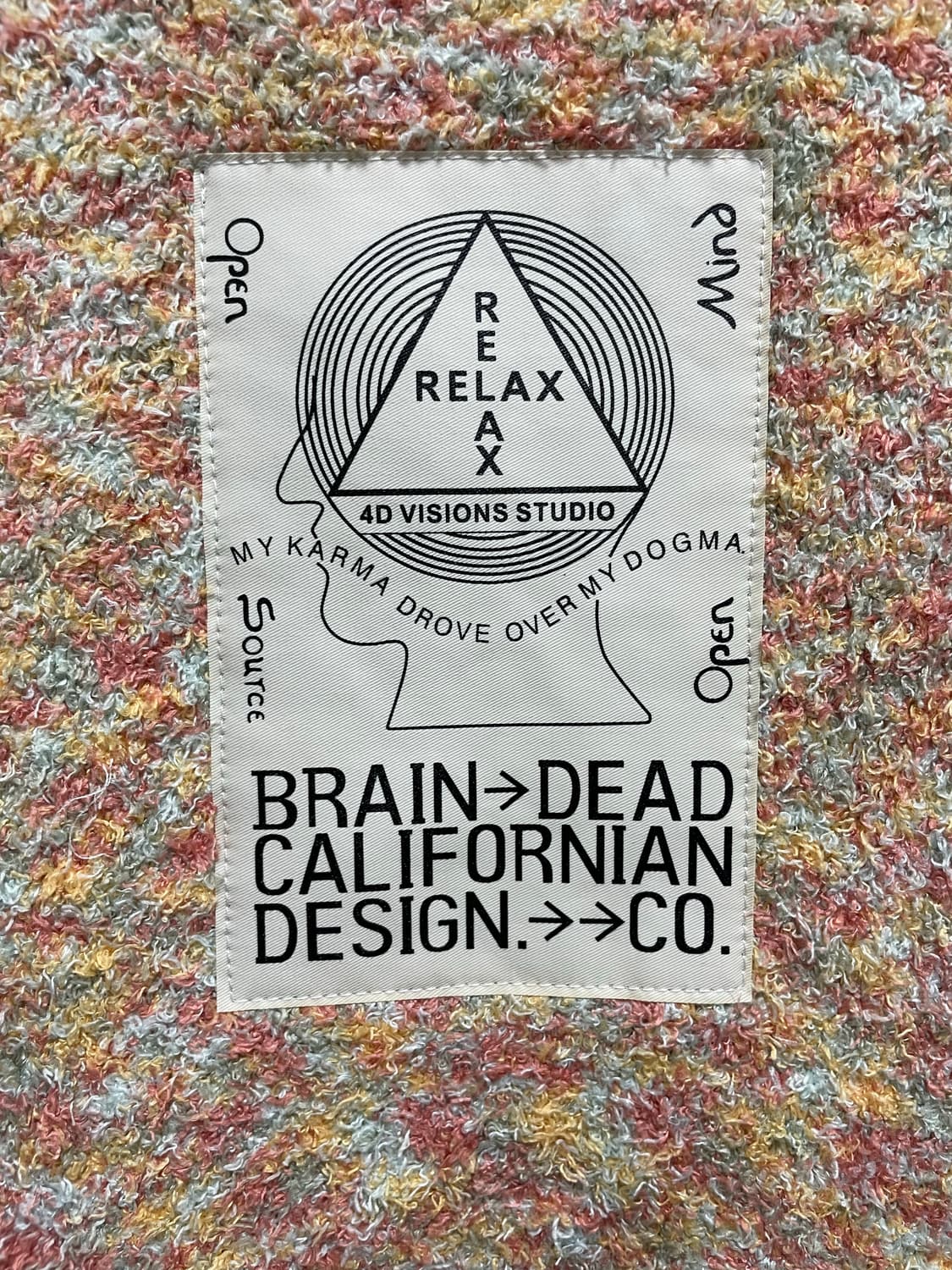 BRAIN DEAD 테디 퍼 가디건 (S) 상품이미지7