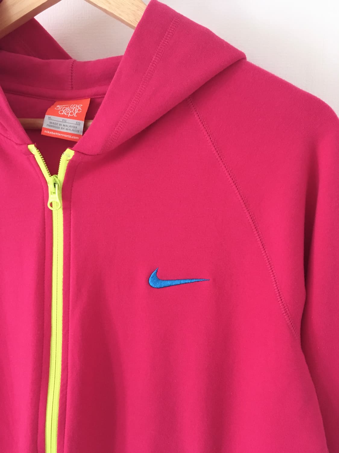 NIKE color zip up hoodie 상품이미지4