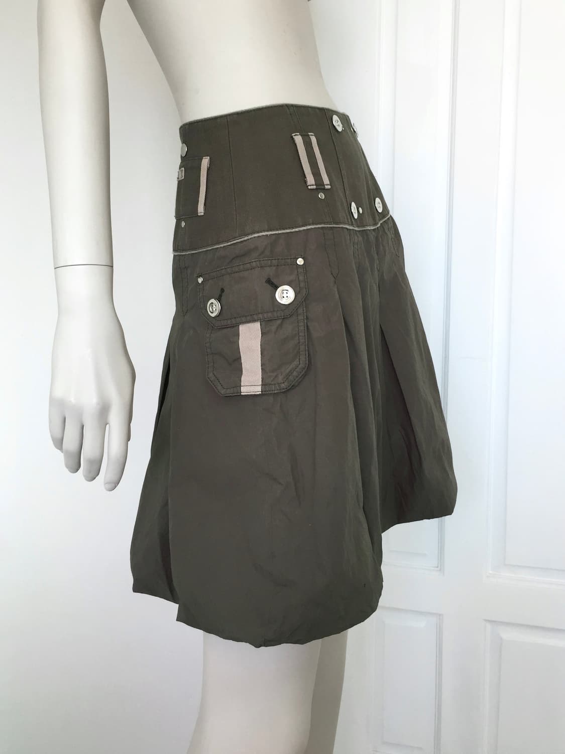 TO BE Chic  Double Button Balloon Skirt 상품이미지2