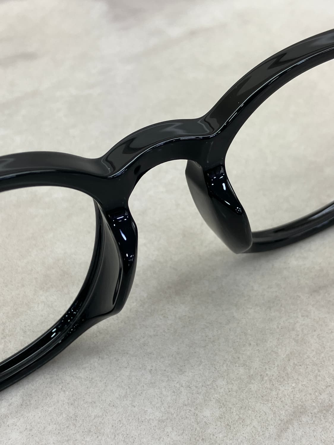 B89 DMN 유광 블랙 웰링턴 뿔테 안경122 상품이미지4