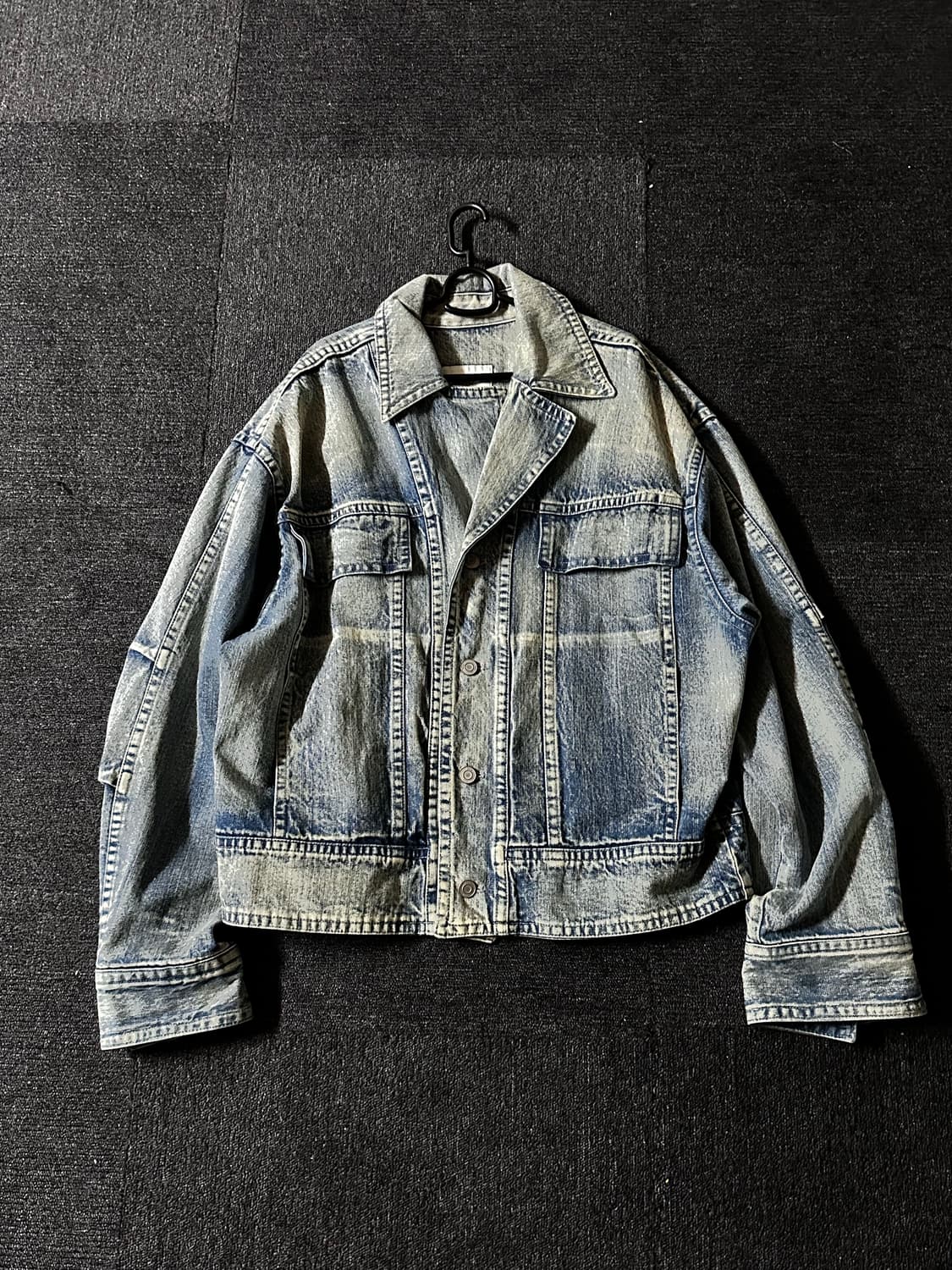 Dnsr 디앤써 데님 트러커 자켓   실측 XL 상품이미지1