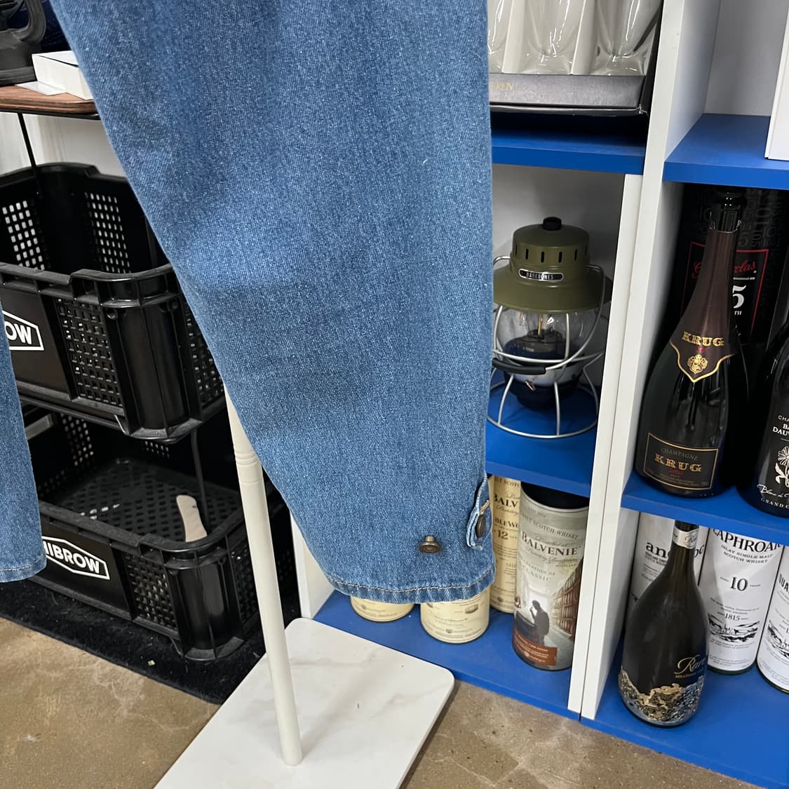 송지오옴므 밴딩 데님팬츠 46  상품이미지5