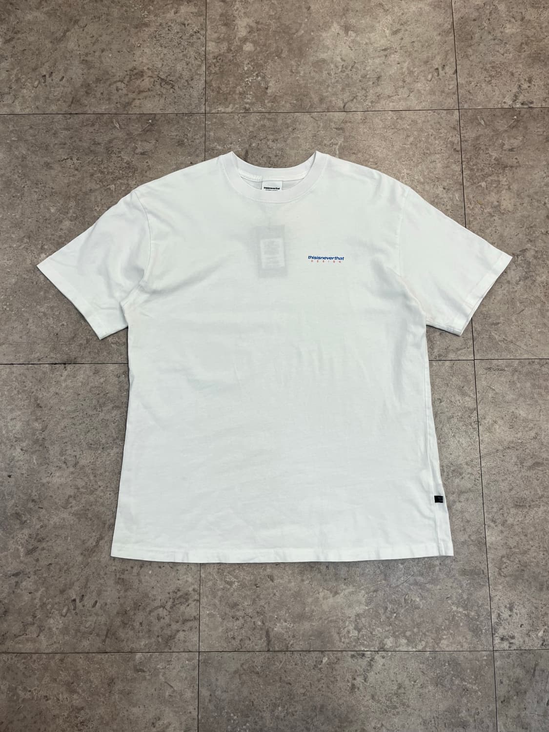 디스이즈네버댓 반팔티 화이트 S #csz3908 상품이미지4