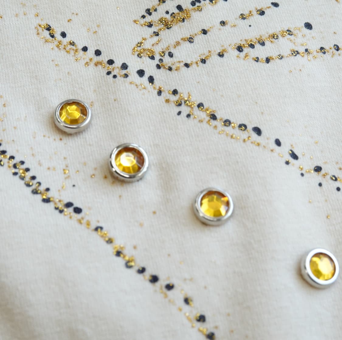 y2k 큐빅 프린팅 사이드 셔링 나시 1887 상품이미지6