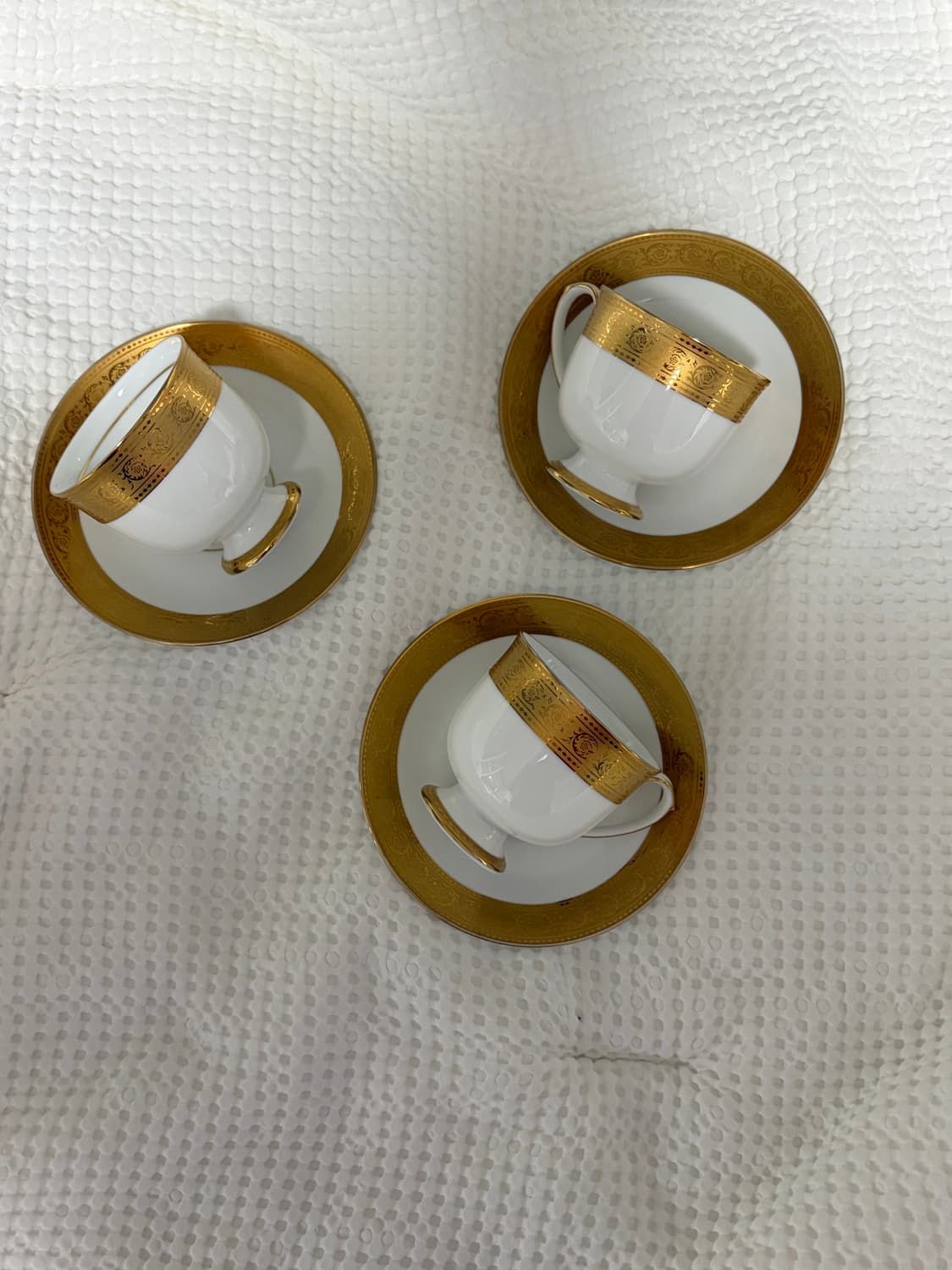 빈티지 행남사 찻잔3개  상품이미지1