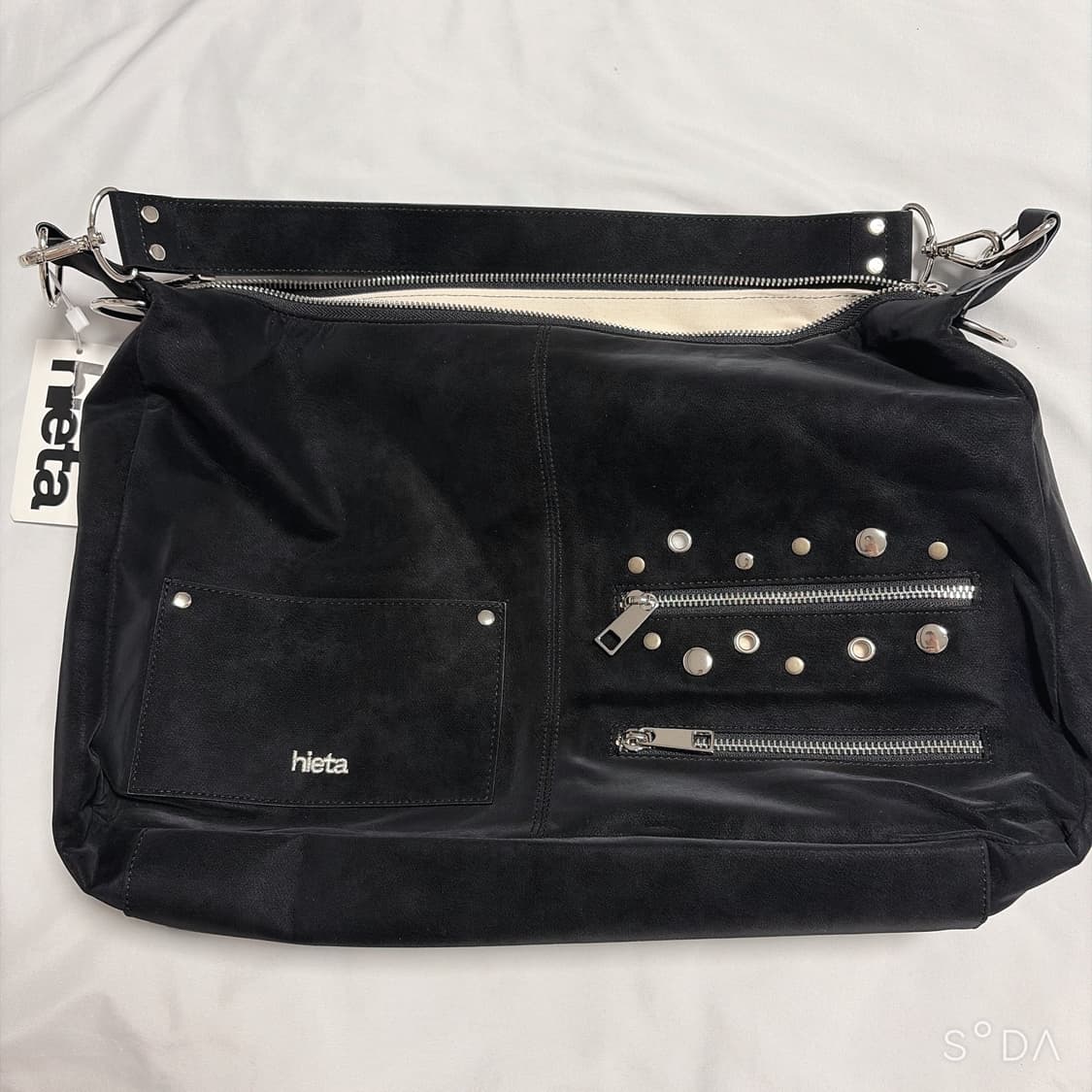 hieta 히에타 블랙 Maxie bag 맥시 백(구성품포함) 상품이미지2