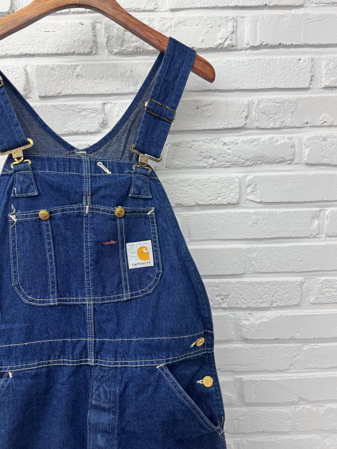 칼하트 데님 오버롤 상품이미지4