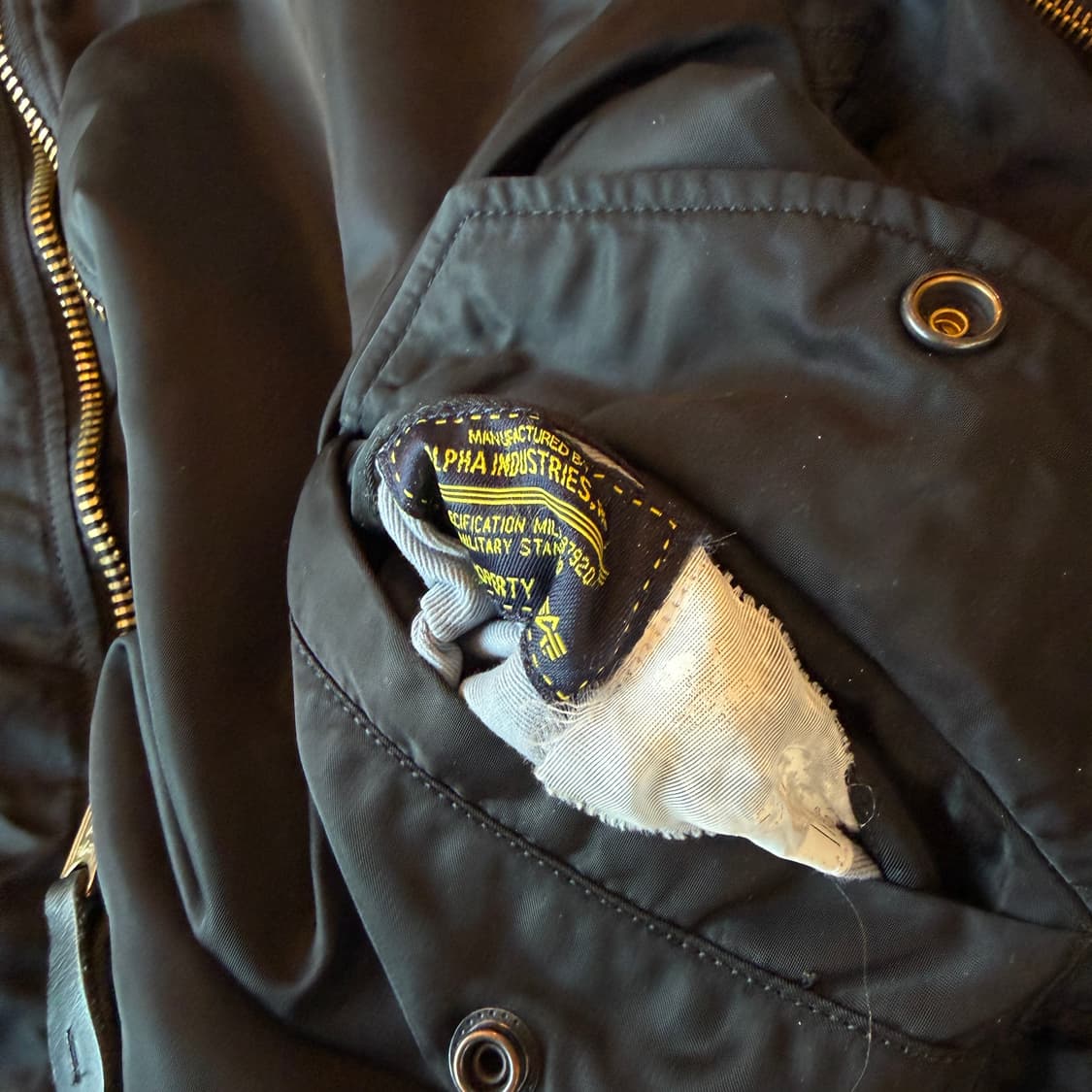 알파 인더스트리 플라이트 자켓 상품이미지7