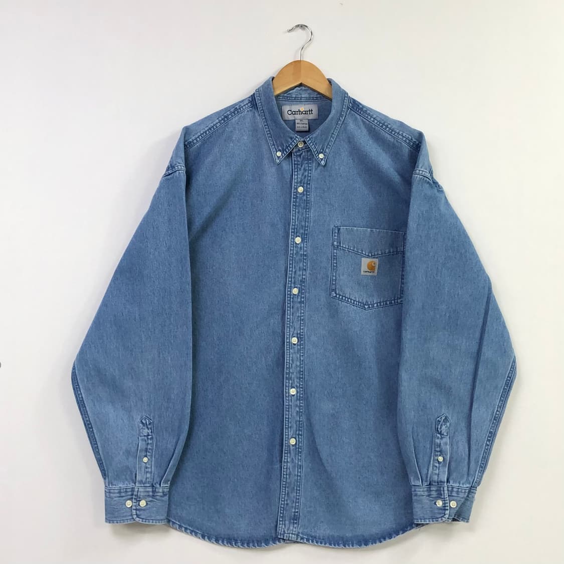 Xxl 칼하트 데님 셔츠 상품이미지2