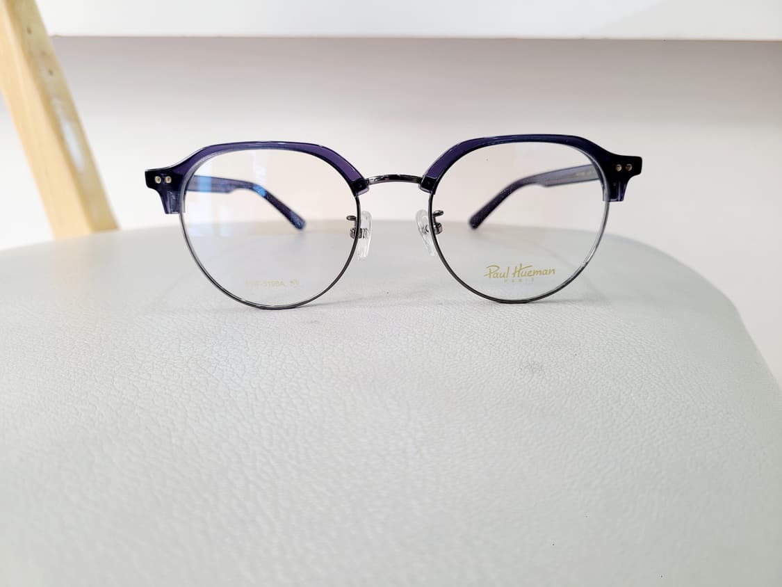 폴휴먼 안경 PHF-5198A 네이비칼라 하금테 상품이미지7