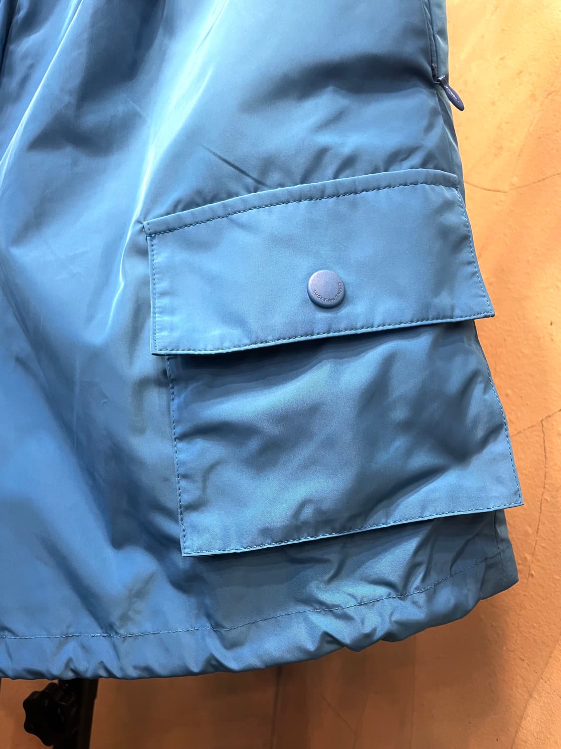 럭키슈에뜨 블루 폴리 반바지 55~66 상품이미지5