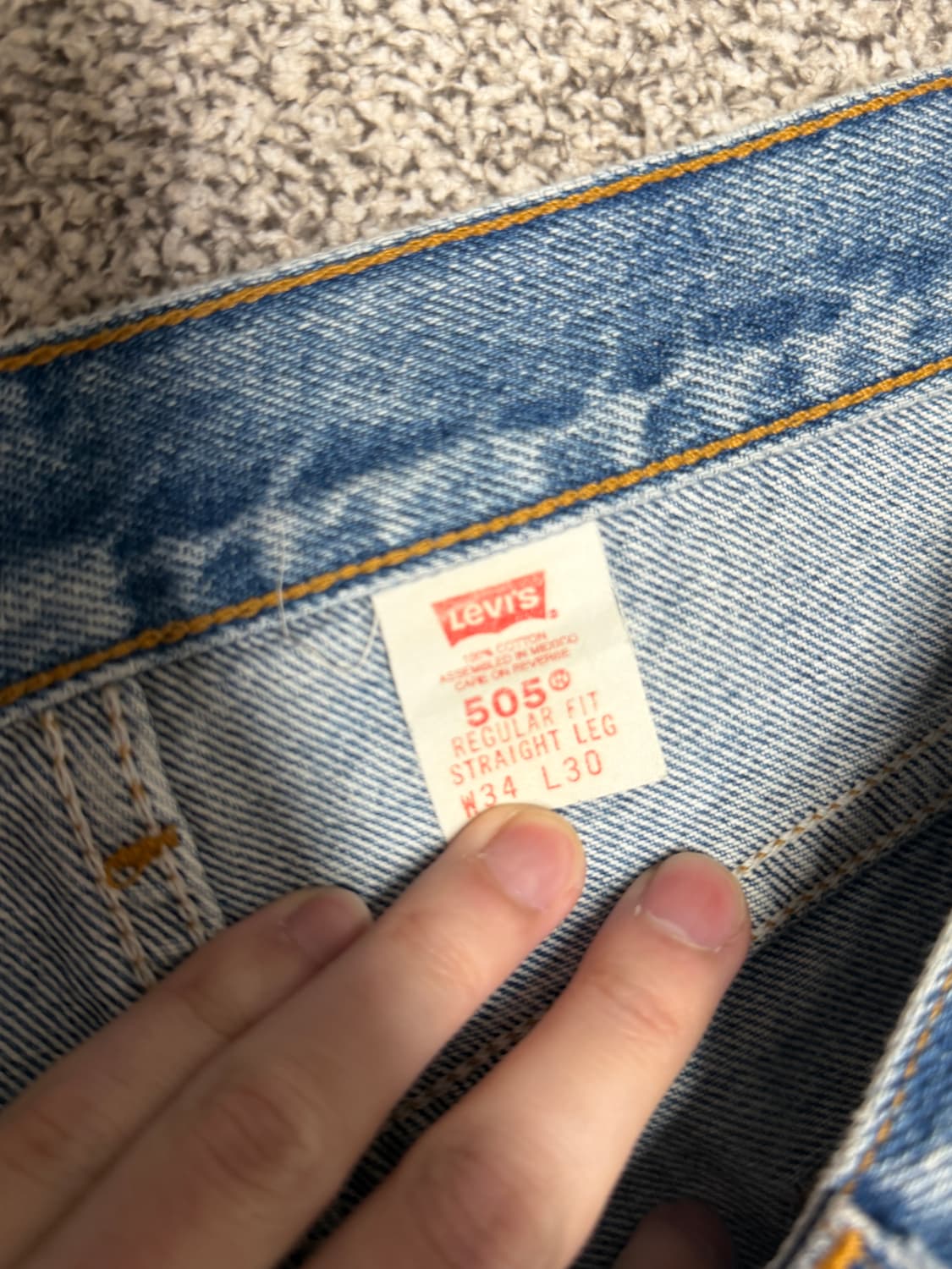 90s Levis 505 상품이미지8