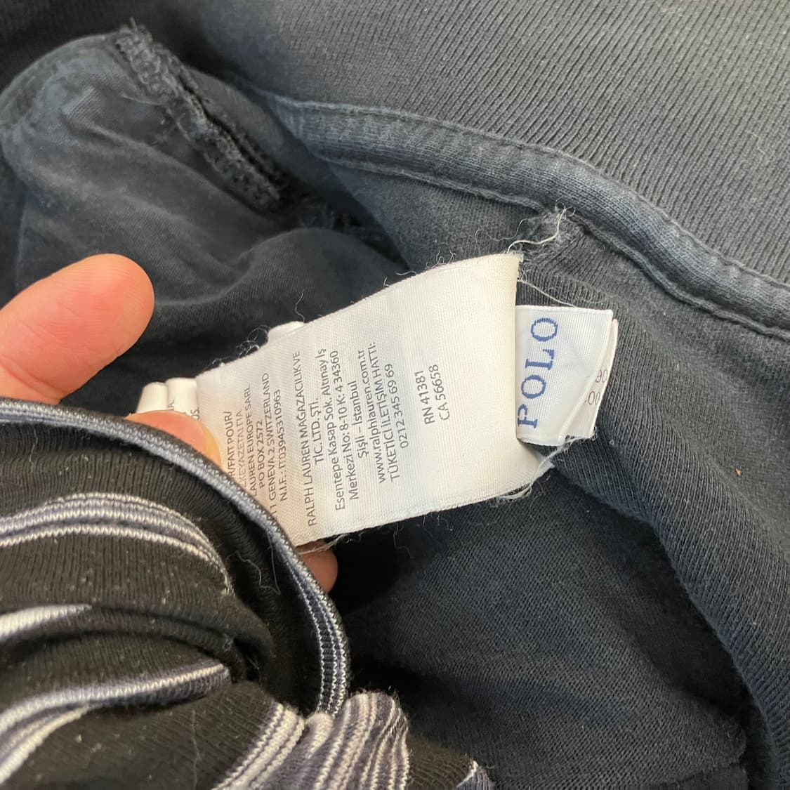 폴로 랄프로렌 블루종 집업 XL 상품이미지5