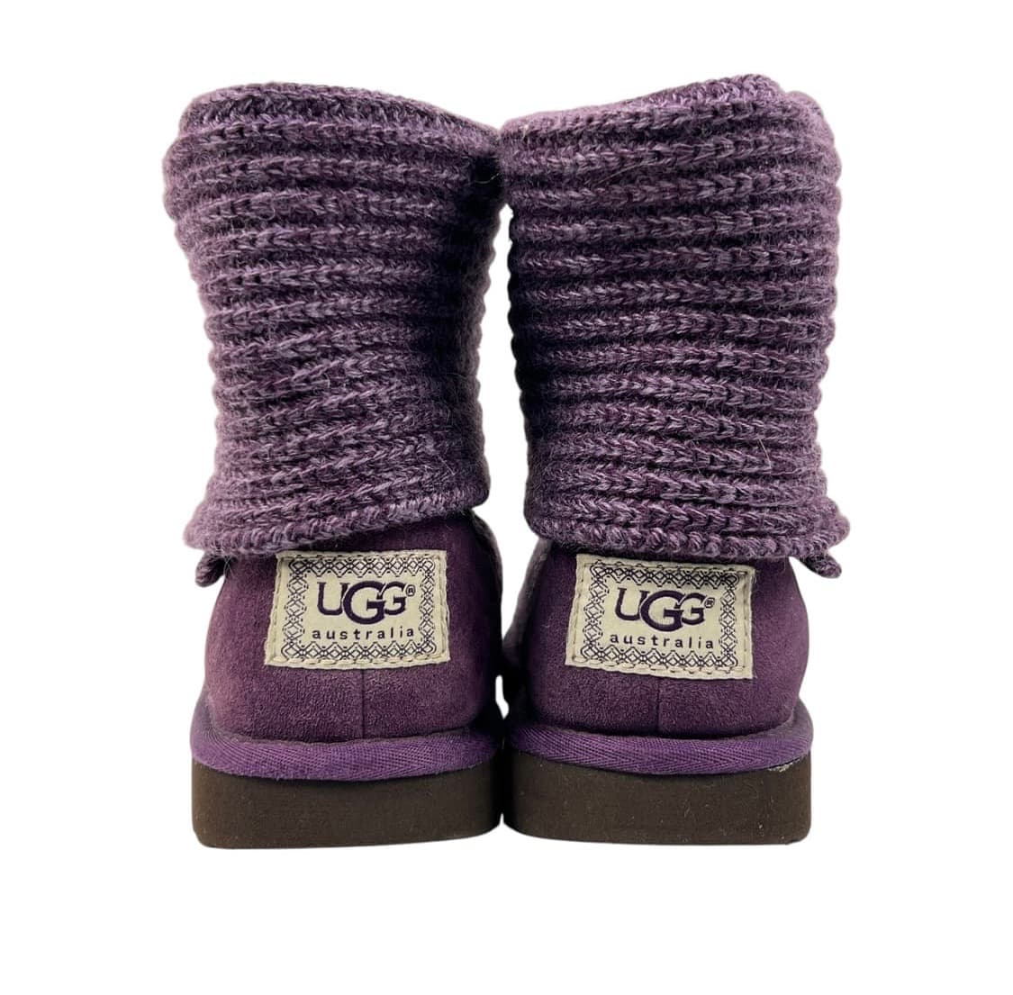 230 W ugg 어그 클래식 카디 니트 부츠 퍼플 상품이미지6