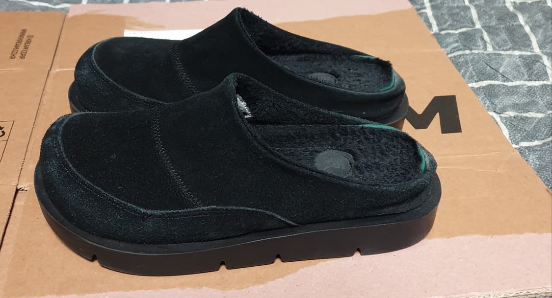 야세 벨로 안감털 슬리퍼 블랙 (240) 상품이미지3