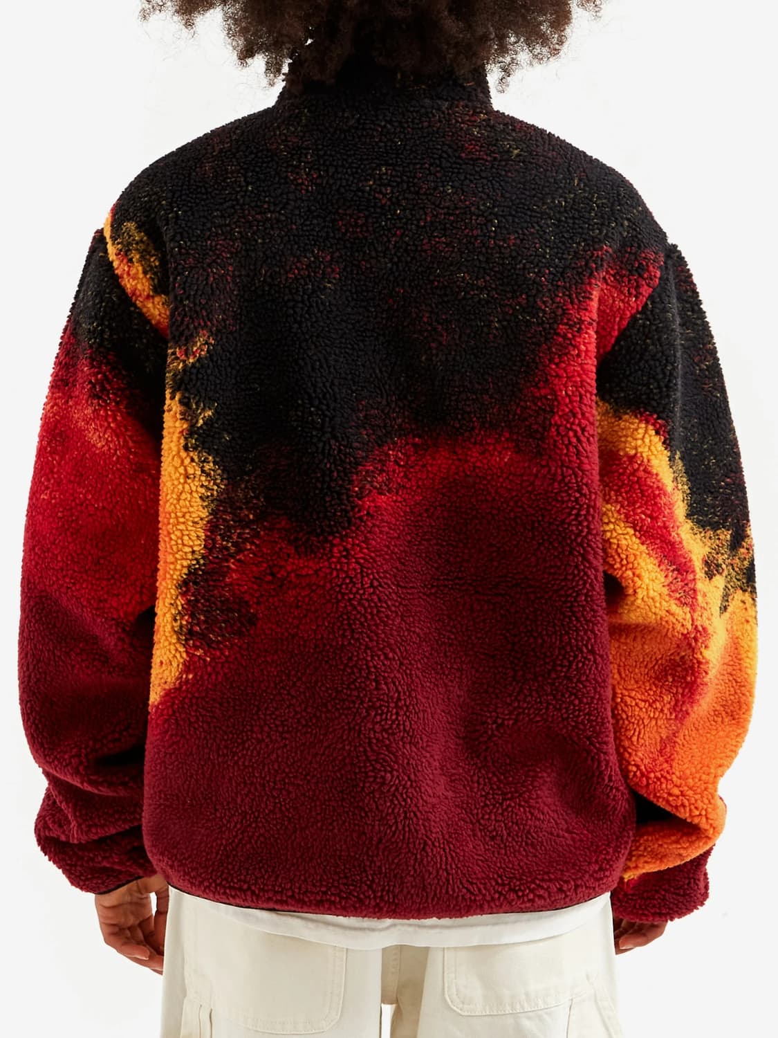 스투시 쉐르파 리버시블 자켓 라바 XL 상품이미지5