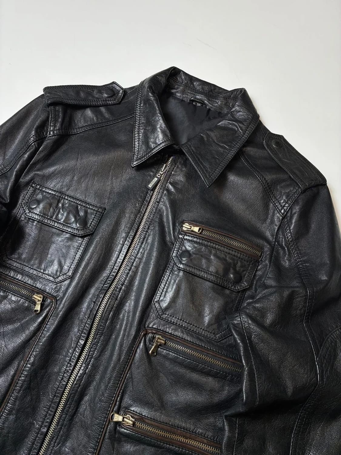 Selected 00's 해체주의 양가죽 자켓 PN8471 상품이미지2