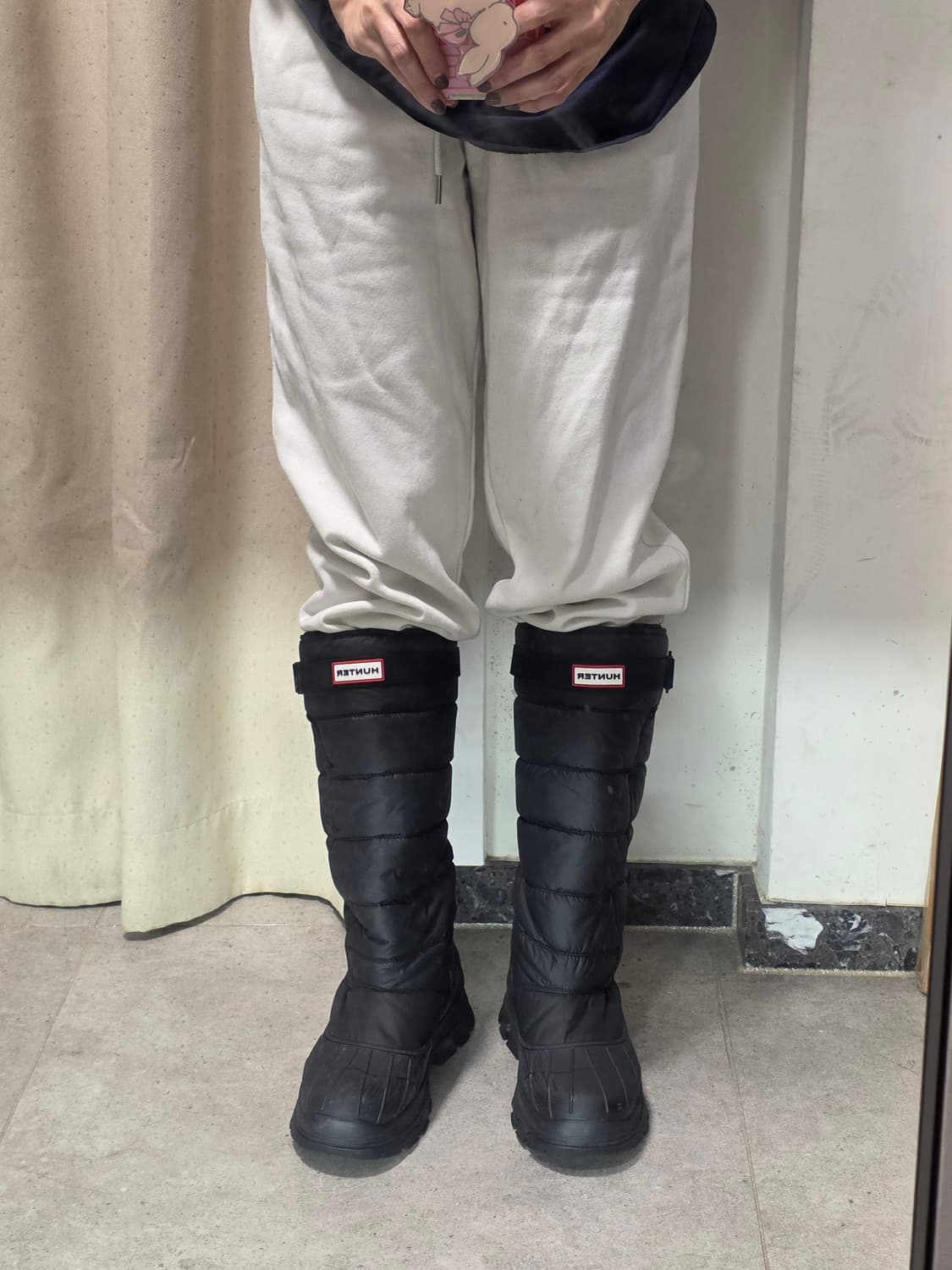 헌터 패딩 부츠 uk6, us39(250) 상품이미지7