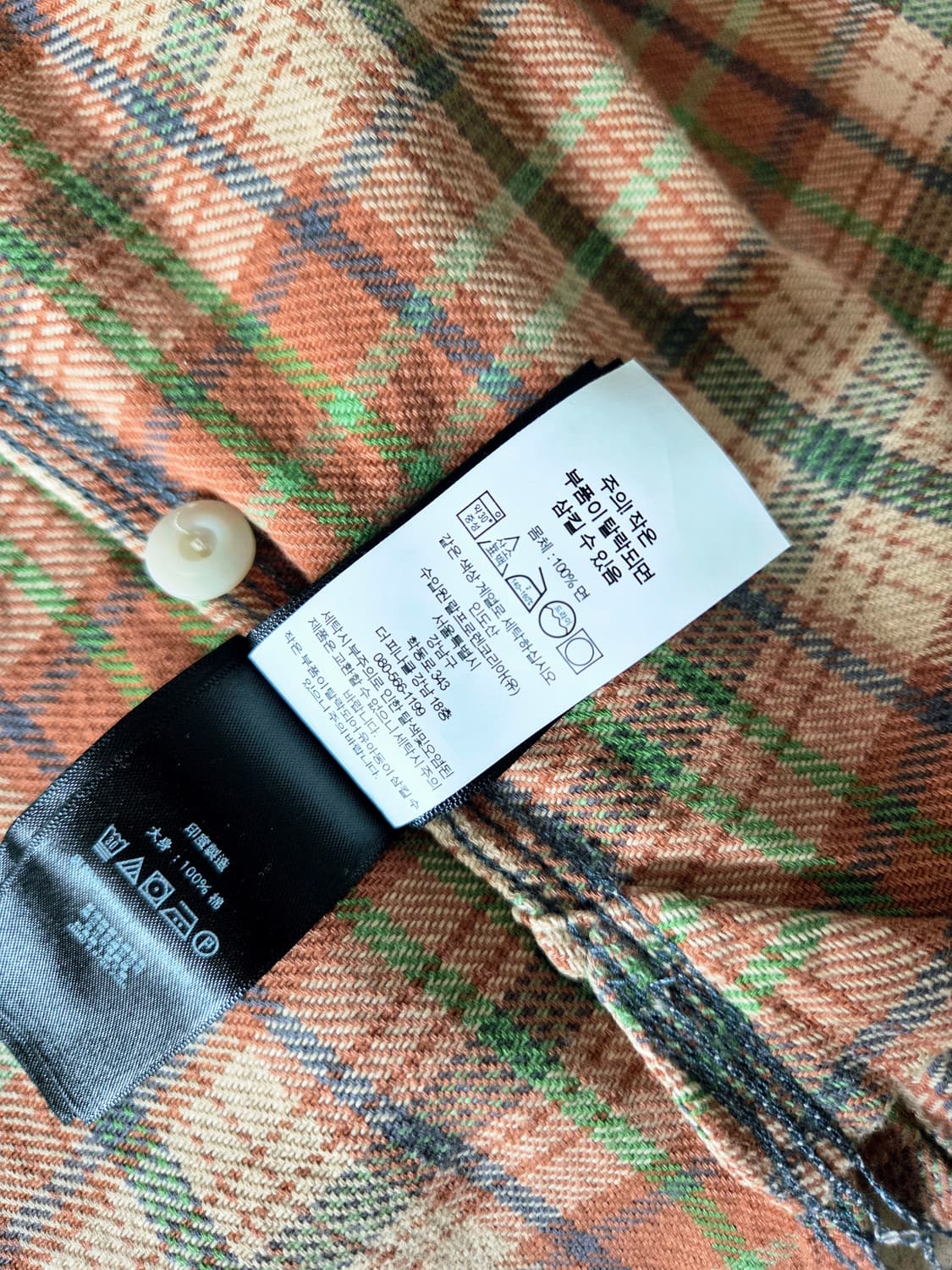 RRL 플래드 트윌코튼 캠프셔츠  상품이미지9